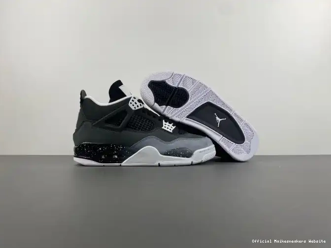 Official Maikesneakers Air FQ8138-002 Fear Jordan 4 0528